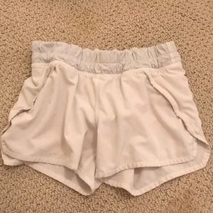 white ivivva shorts